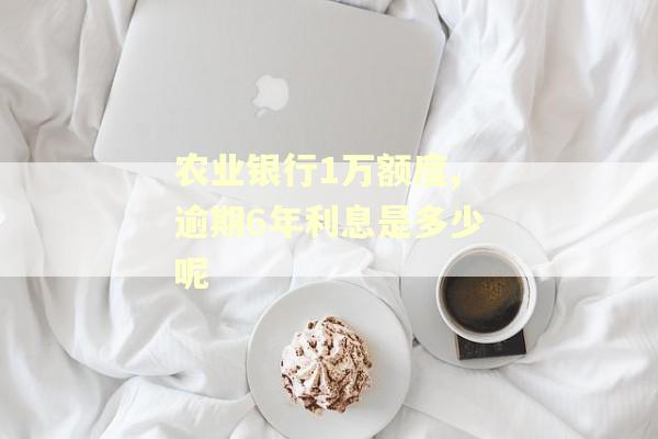 农业银行1万额度,逾期6年利息是多少呢