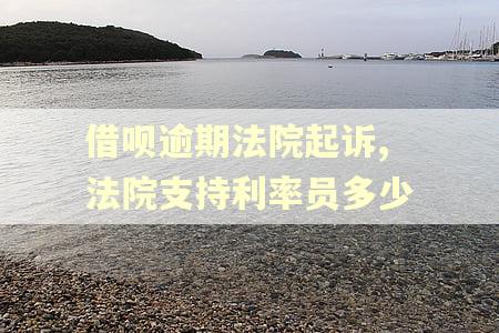 借呗逾期法院起诉,法院支持利率员多少
