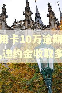 信用卡10万逾期一年,违约金收取多少