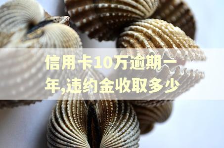 信用卡10万逾期一年,违约金收取多少 信用卡10万逾期一年,违约金收取多少