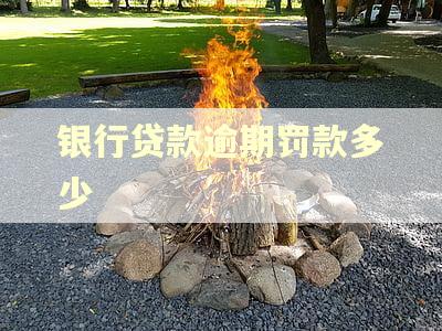 银行贷款逾期罚款多少