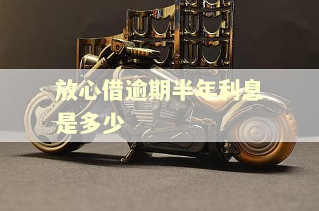 放心借逾期半年利息是多少