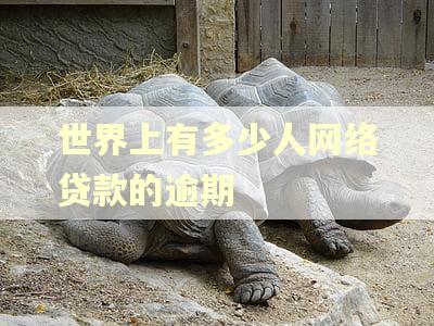 世界上有多少人网络贷款的逾期