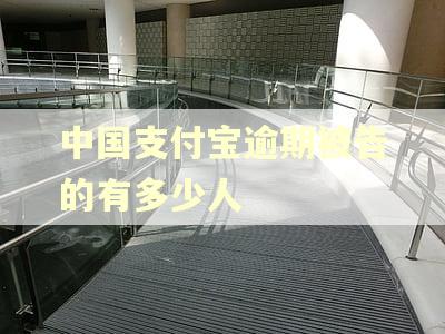 中国支付宝逾期被告的有多少人 中国支付宝逾期被告的有多少人