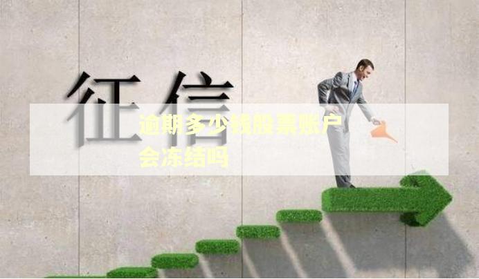 逾期多少钱股票账户会冻结吗