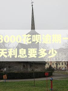 3000花呗逾期一天利息要多少