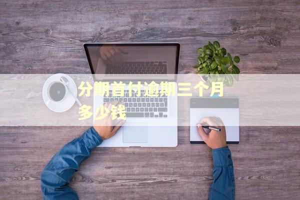 分期首付逾期三个月多少钱