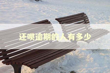 还呗逾期的人有多少