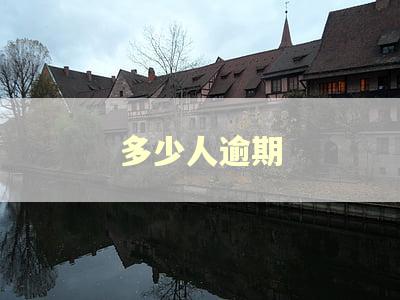 多少人逾期