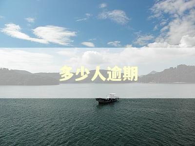 多少人逾期