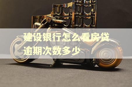 建设银行怎么看房贷逾期次数多少