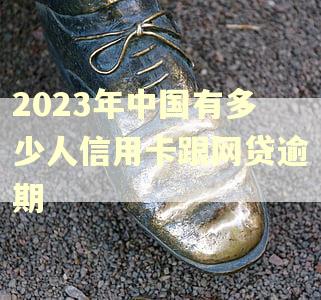 2023年中国有多少人信用卡跟网贷逾期