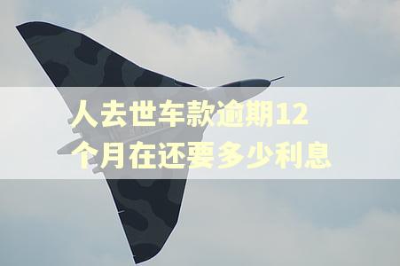 人去世车款逾期12个月在还要多少利息 人去世车款逾期12个月在还要多少利息