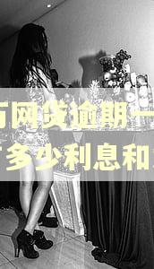 10万网贷逾期一年能有多少利息和本金