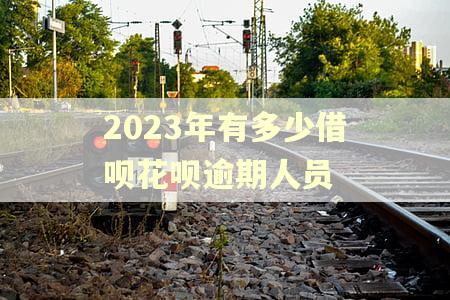 2023年有多少借呗花呗逾期人员