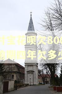支付宝花呗欠800元逾期四年欠多少钱