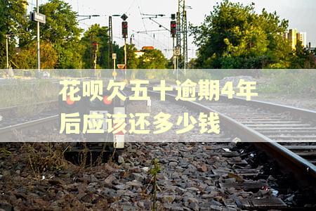 花呗欠五十逾期4年后应该还多少钱 花呗欠五十逾期4年后应该还多少钱