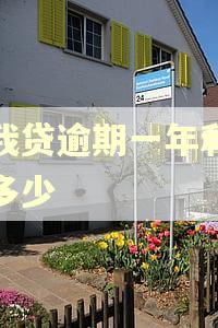 你我贷逾期一年利息是多少