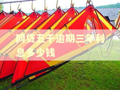 网贷五千逾期三年利息多少钱