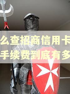 怎么查招商信用卡逾期手续费到底有多少