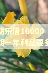 分期乐借10000逾期一年利息要多少 分期乐借10000逾期一年利息要多少
