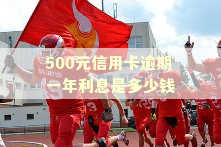 500元信用卡逾期一年利息是多少钱