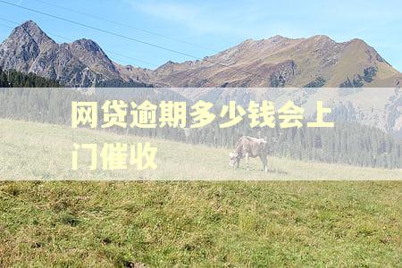 网贷逾期多少钱会上门催收