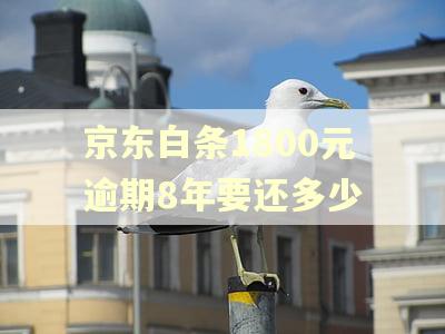 京东白条1800元逾期8年要还多少