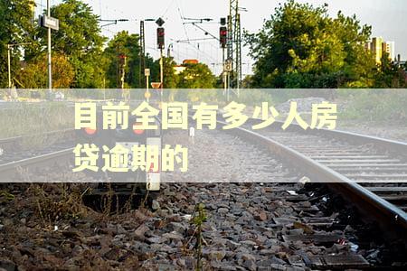 目前全国有多少人房贷逾期的