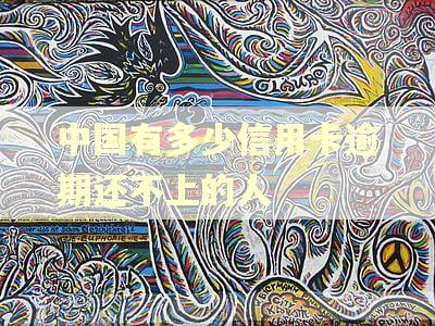 中国有多少信用卡逾期还不上的人