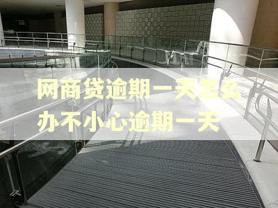 网商贷逾期一天怎么办不小心逾期一天