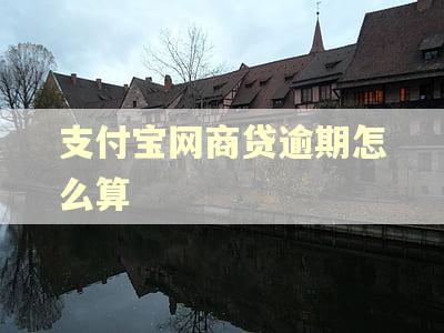 支付宝网商贷逾期怎么算