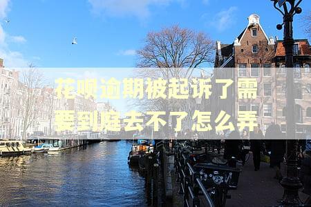 花呗逾期被起诉了需要到庭去不了怎么弄