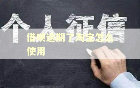 借呗逾期了淘宝怎么使用