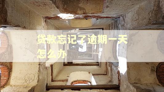 贷款忘记了逾期一天怎么办