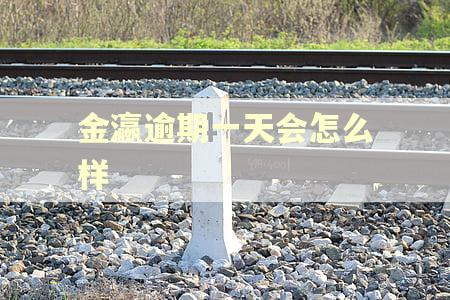 金瀛逾期一天会怎么样