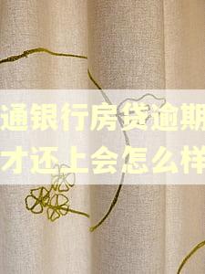 交通银行房贷逾期两天才还上会怎么样