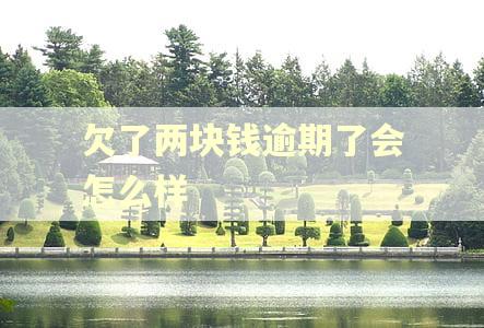 欠了两块钱逾期了会怎么样