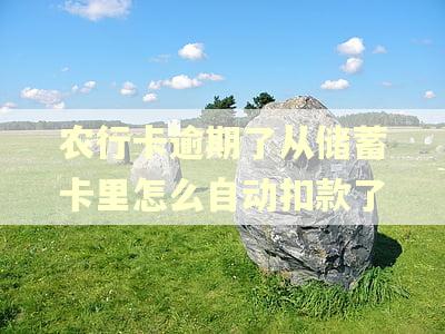 农行卡逾期了从储蓄卡里怎么自动扣款了