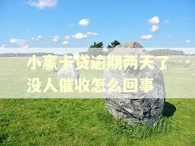 小赢卡贷逾期两天了没人催收怎么回事