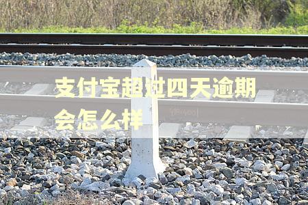 支付宝超过四天逾期会怎么样