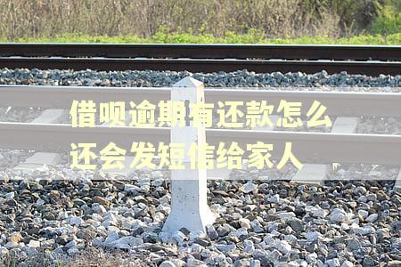 借呗逾期有还款怎么还会发短信给家人