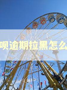 花呗逾期拉黑怎么办