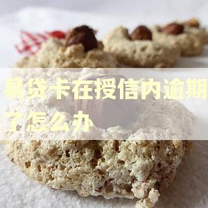 易贷卡在授信内逾期了怎么办 易贷卡在授信内逾期了怎么办