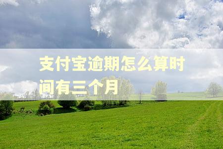 支付宝逾期怎么算时间有三个月