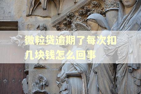 微粒贷逾期了每次扣几块钱怎么回事