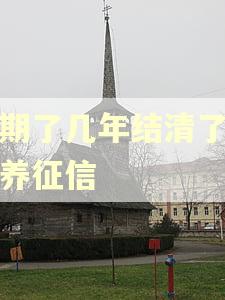 逾期了几年结清了怎么养征信