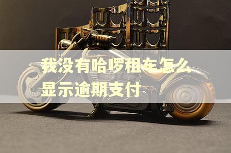我没有哈啰租车怎么显示逾期支付