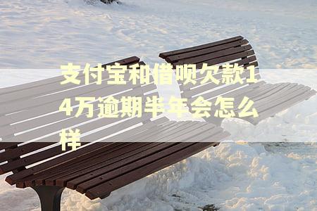 支付宝和借呗欠款14万逾期半年会怎么样