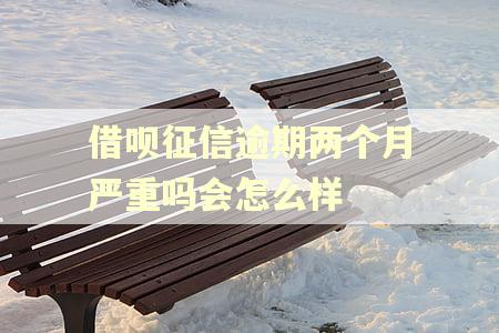 借呗征信逾期两个月严重吗会怎么样 借呗征信逾期两个月严重吗会怎么样